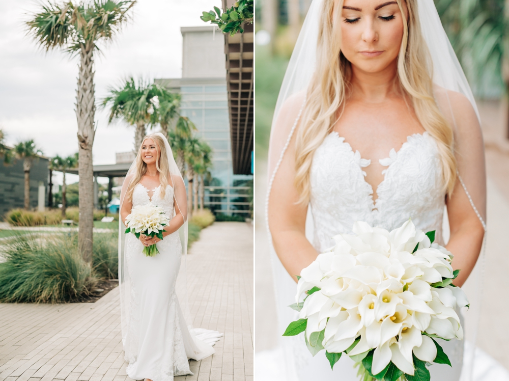 Wedding photos at Marriott VA Beach Oceanfront