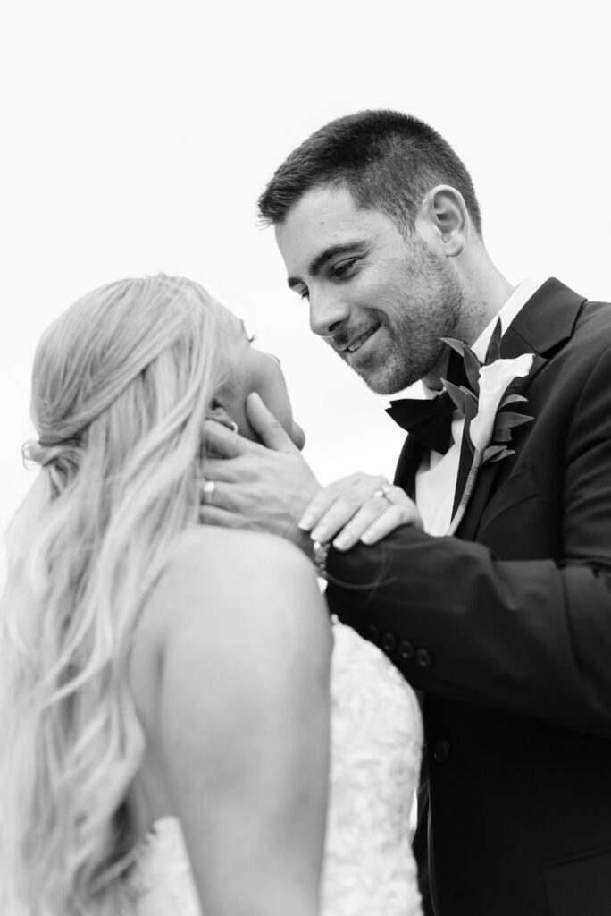 Bride & Groom at Lesner Inn