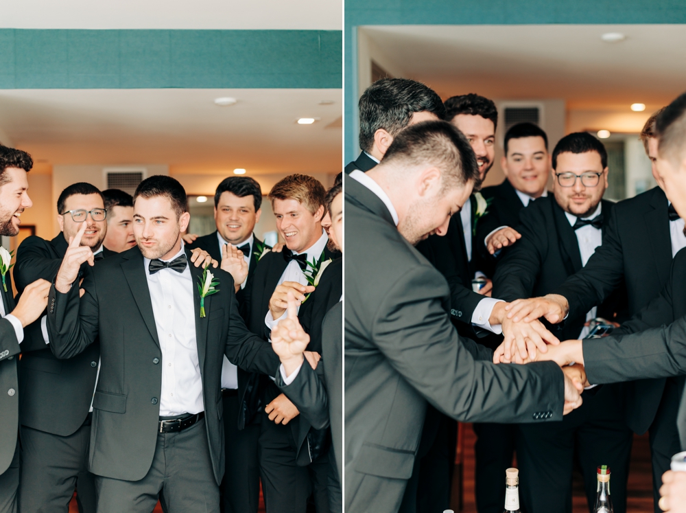 Groom at Marriotte VA Beach Oceanfront