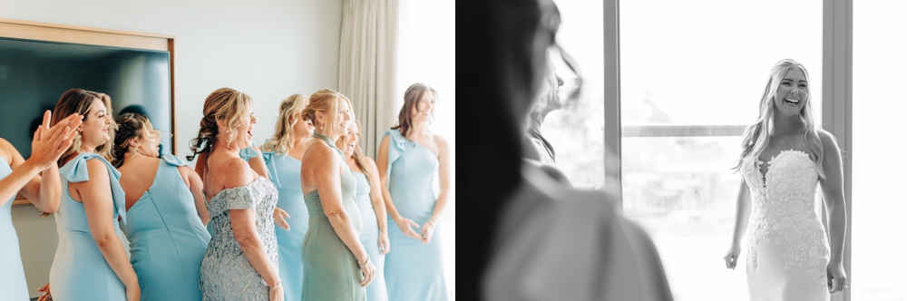 Bride at Marriotte VA Beach Oceanfront