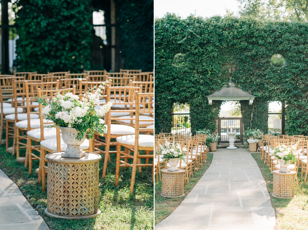 Wedding Ceremony at The Goodstone Inn in Middleburg VA