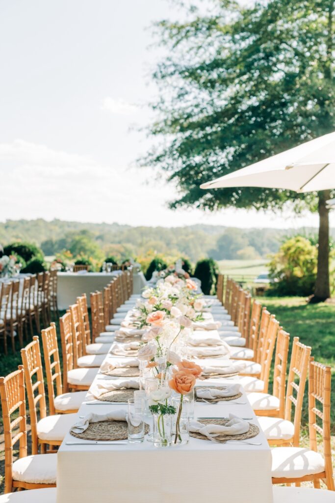 Wedding Reception at The Goodstone Inn in Middleburg VA