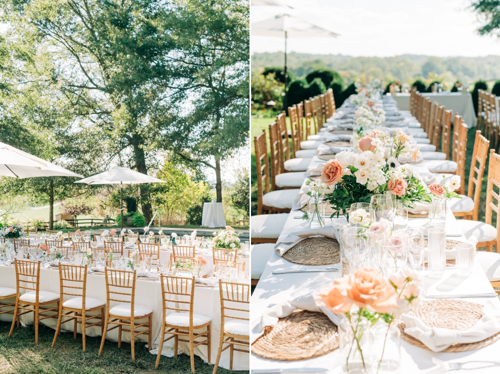 Wedding Reception at The Goodstone Inn in Middleburg VA