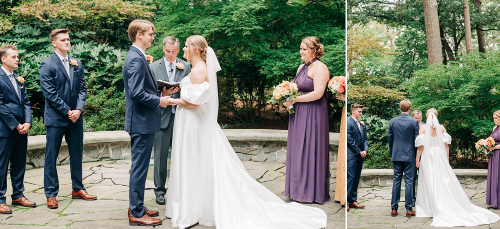 Ceremony at Norfolk Botanical Garden