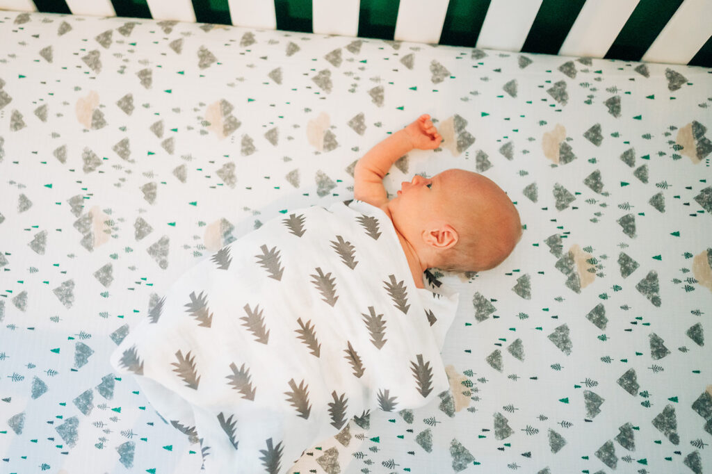 baby in crib