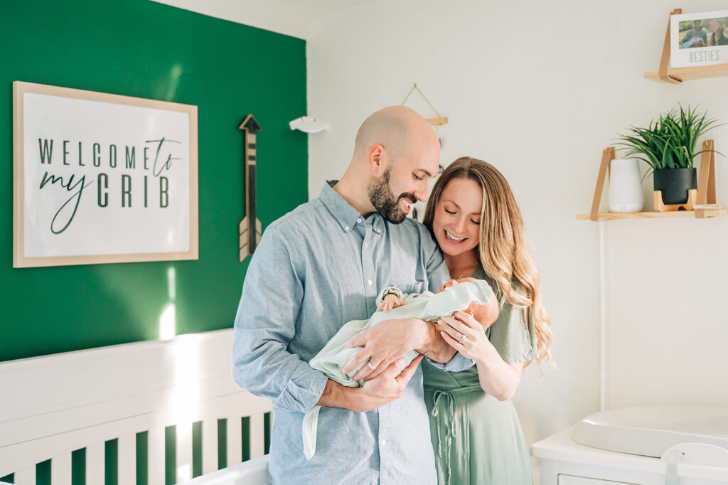 parents with baby