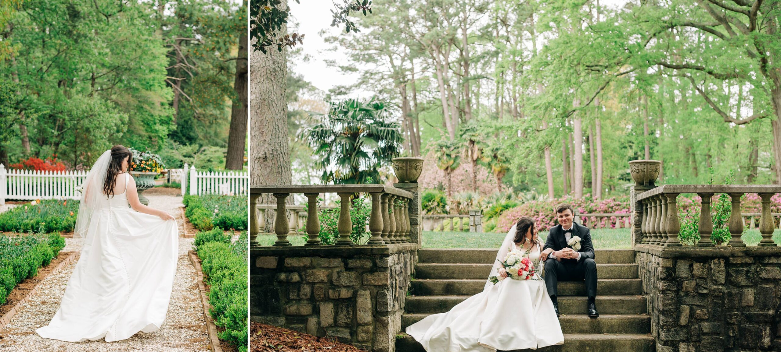 couple sitting on steps