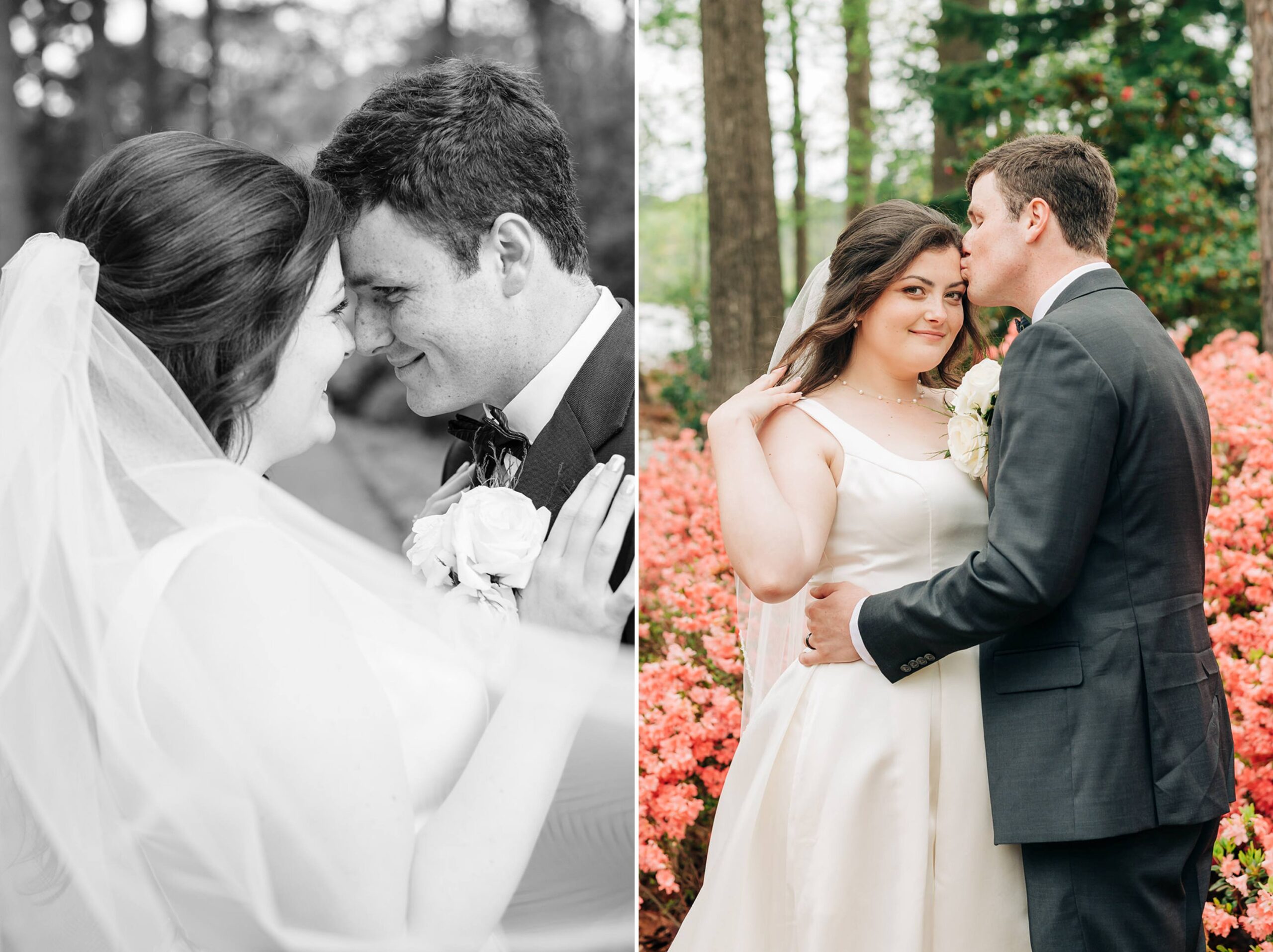 bride and groom portraits