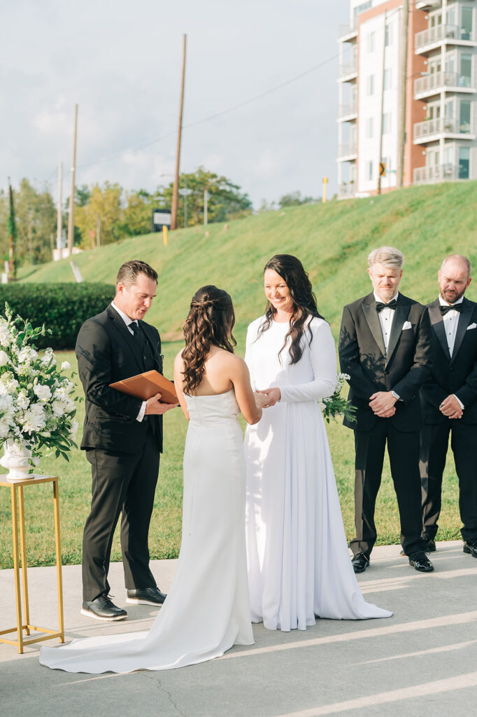brides getting married