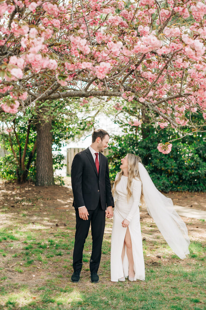 couple sharing a joke