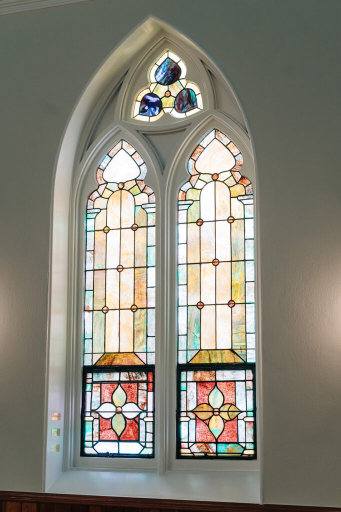stained glass window