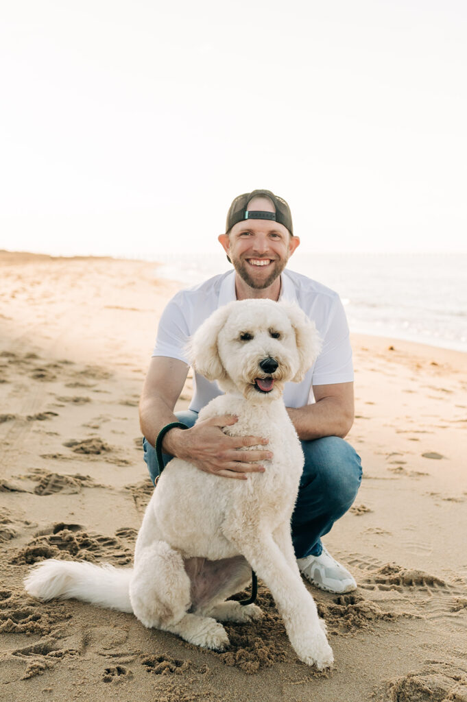 dog with dad
